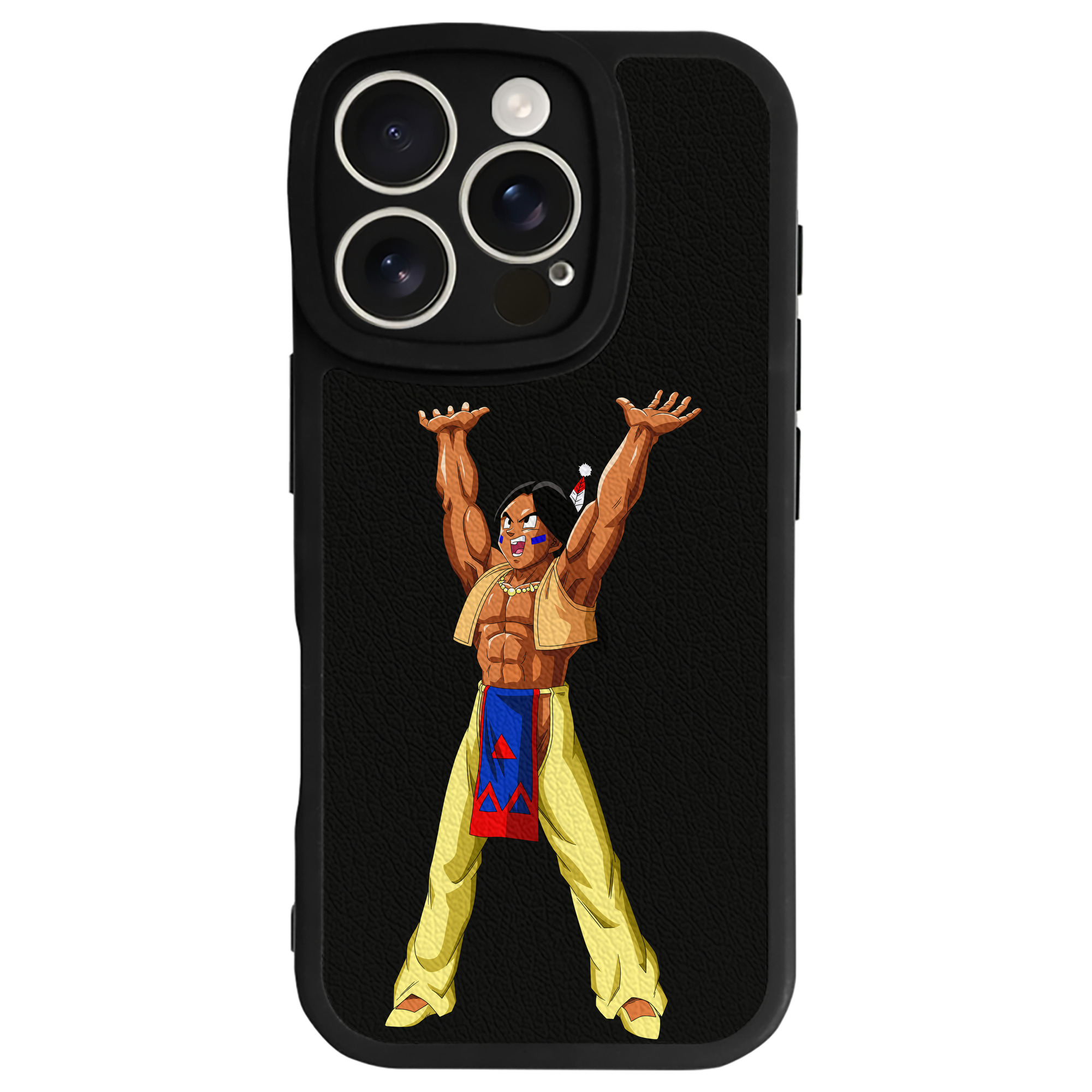 （画像用） ドラゴンボール DRAGON BALL 【iPhone 16シリーズ対応】シリコンスマホケース（レザー調） 材質：シリコン